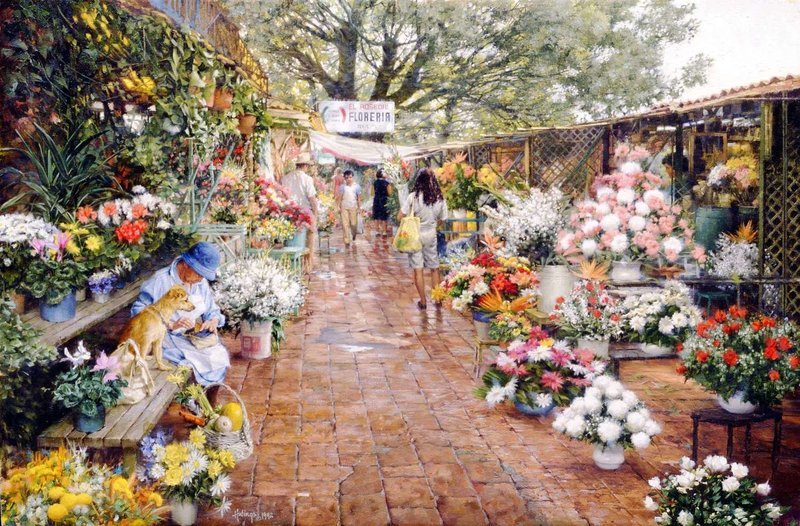 Cuernavaca Flower Market