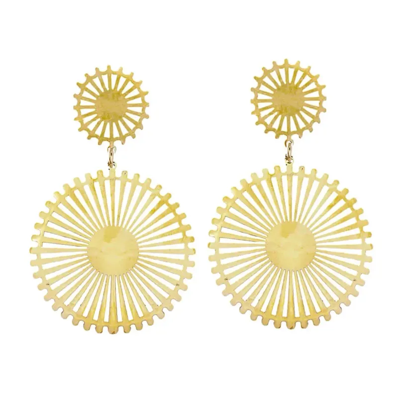St. Armands Pinwheel Drop Earring