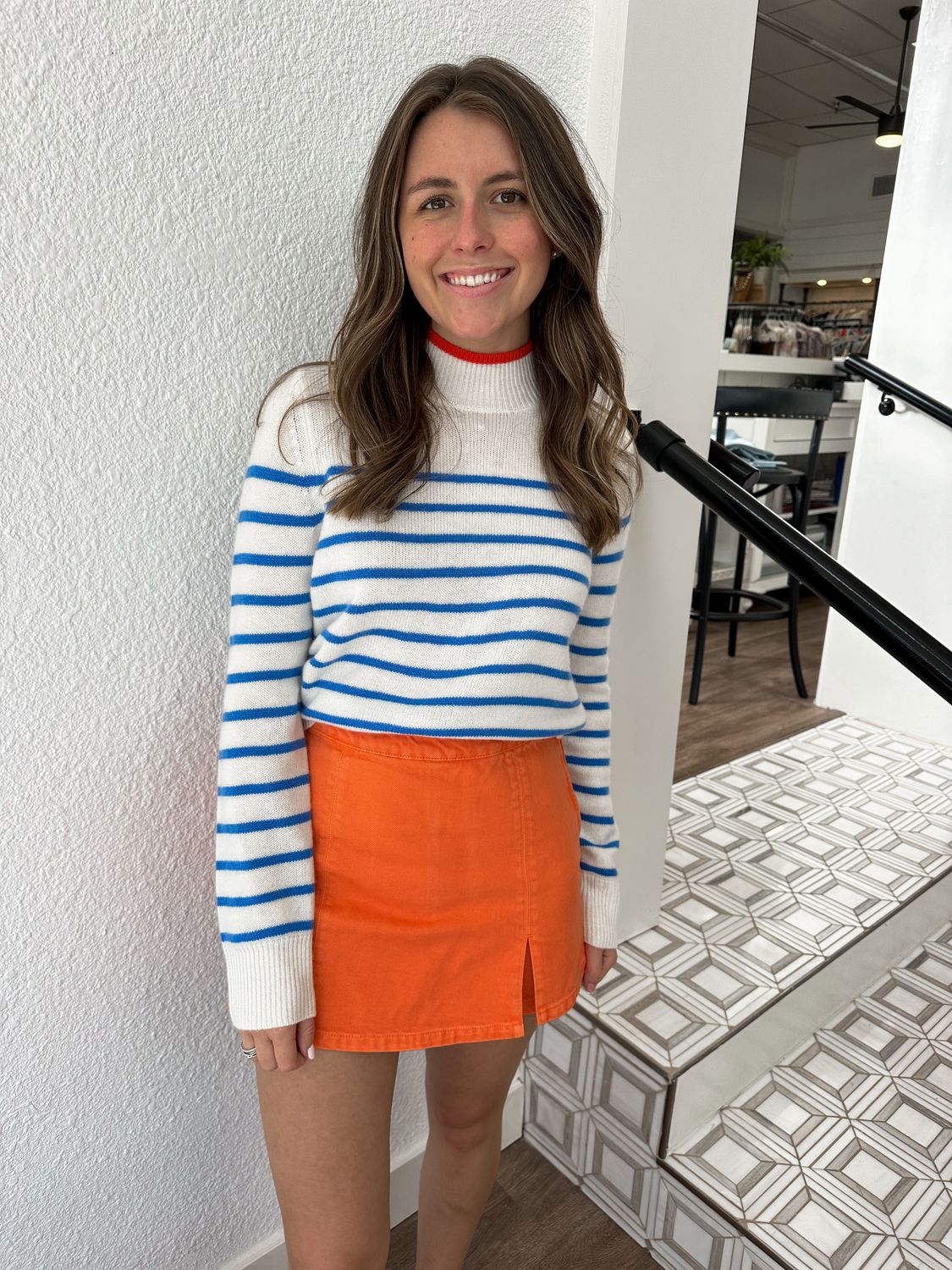 Sideline Stripe Sweater