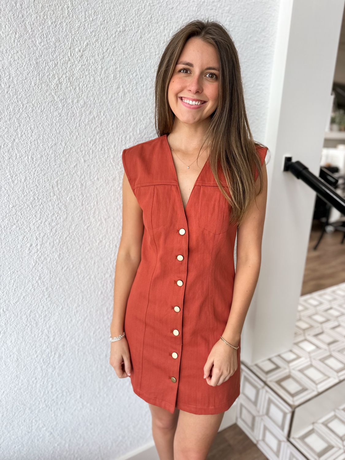 Mesa Denim Mini Dress