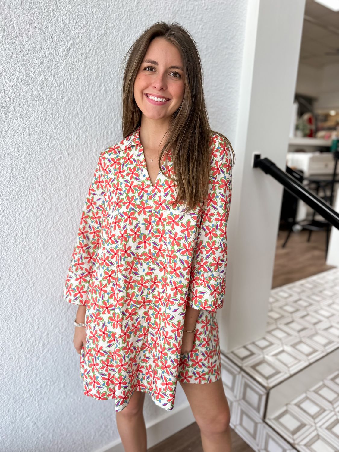 Flora Kaftan Dress
