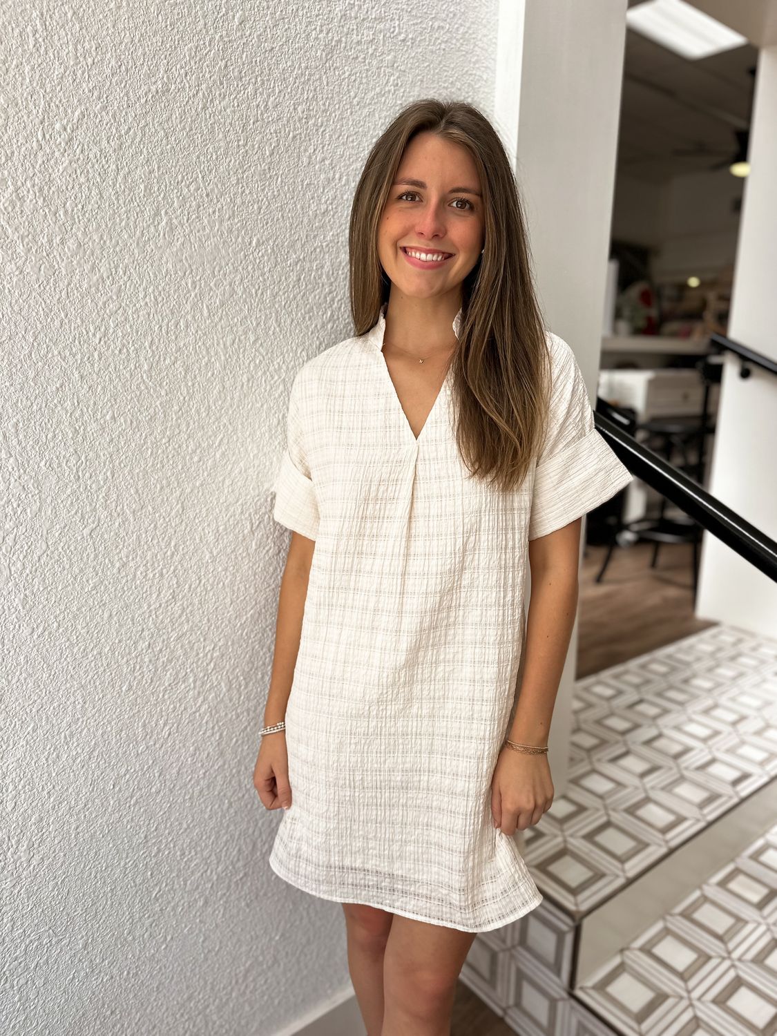 Sandstone Textured Dress