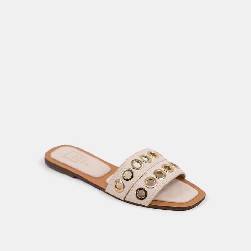 Codie Sandal in Bone