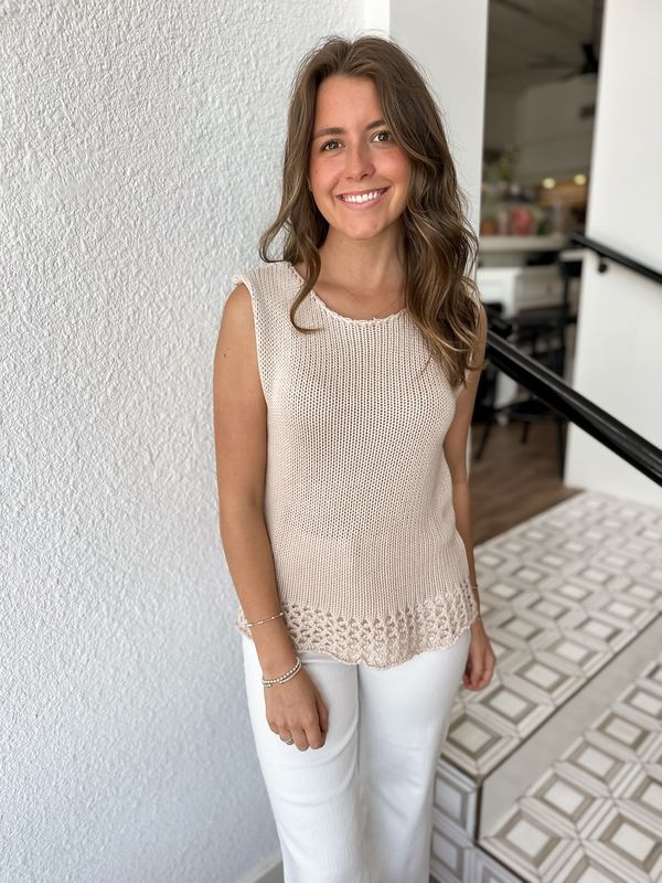 Basketweave Top