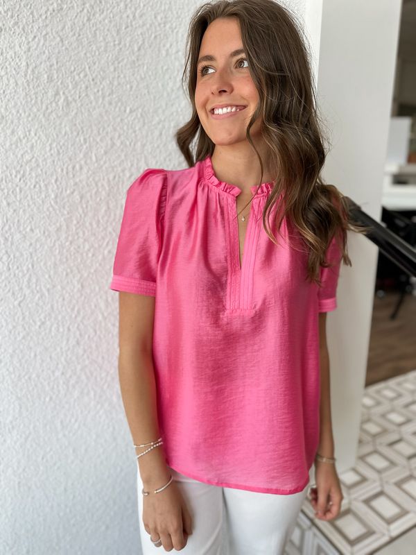 Elle Ruffle Top