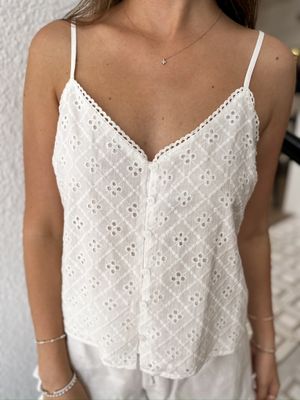 Evie Eyelet Cami
