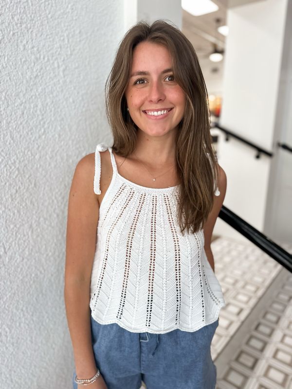 Ariela Rose Crochet Tank