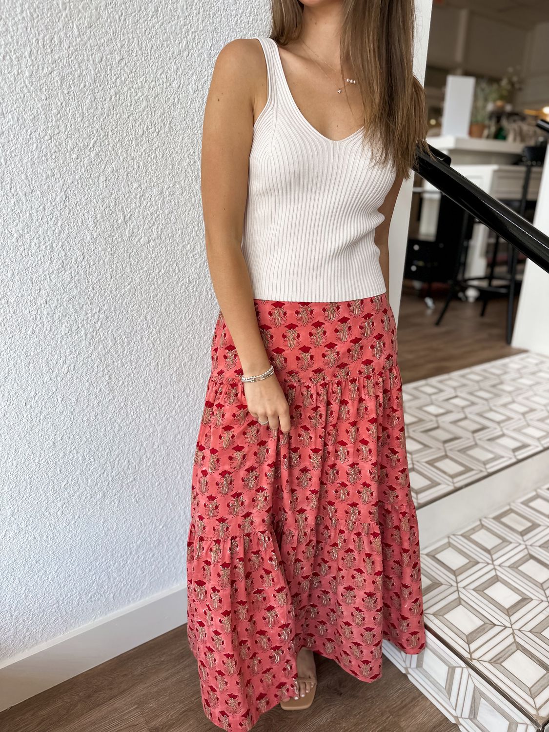 Dolma Terracotta Isola Skirt