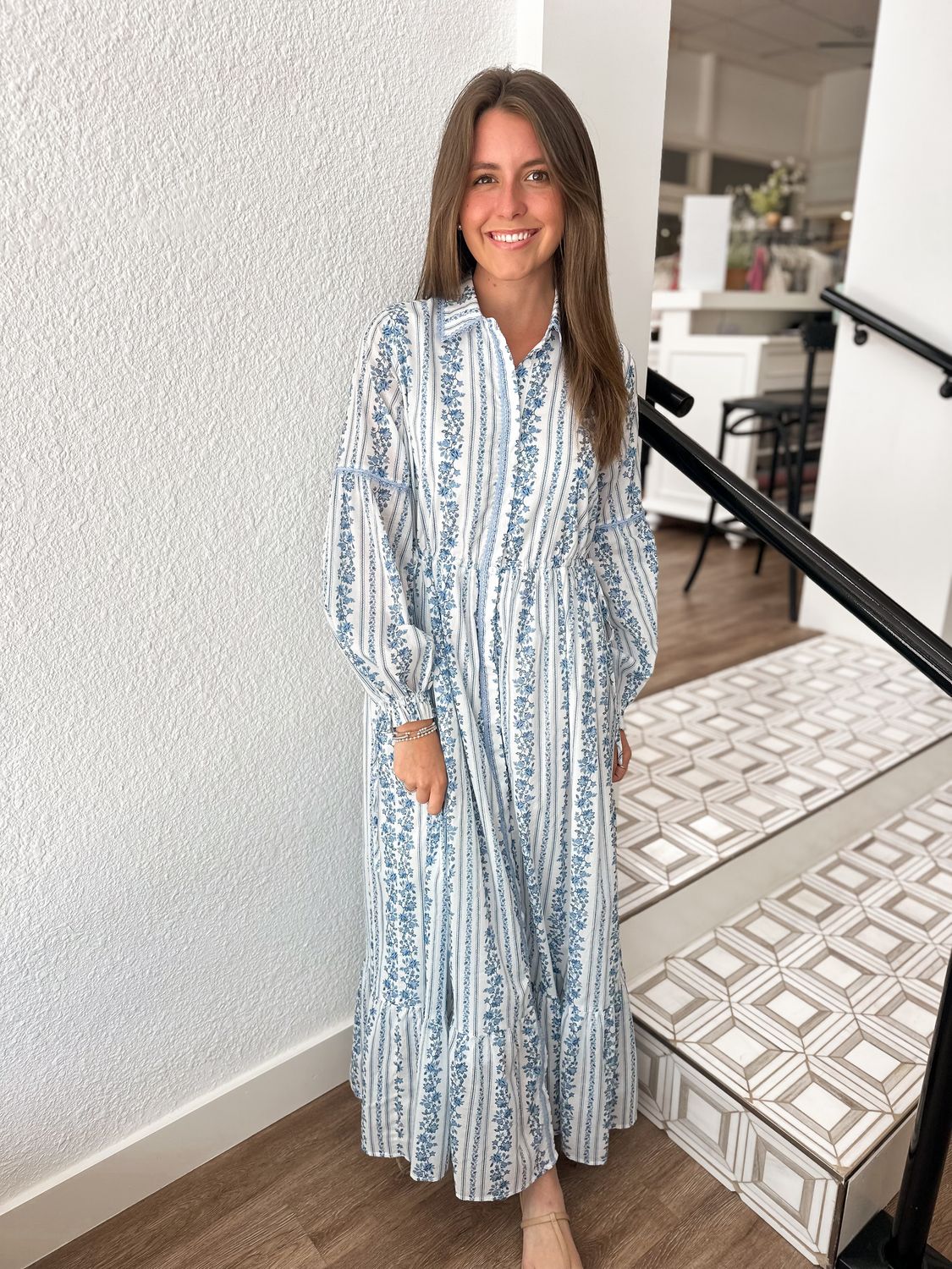 Holland Floral Maxi Dress