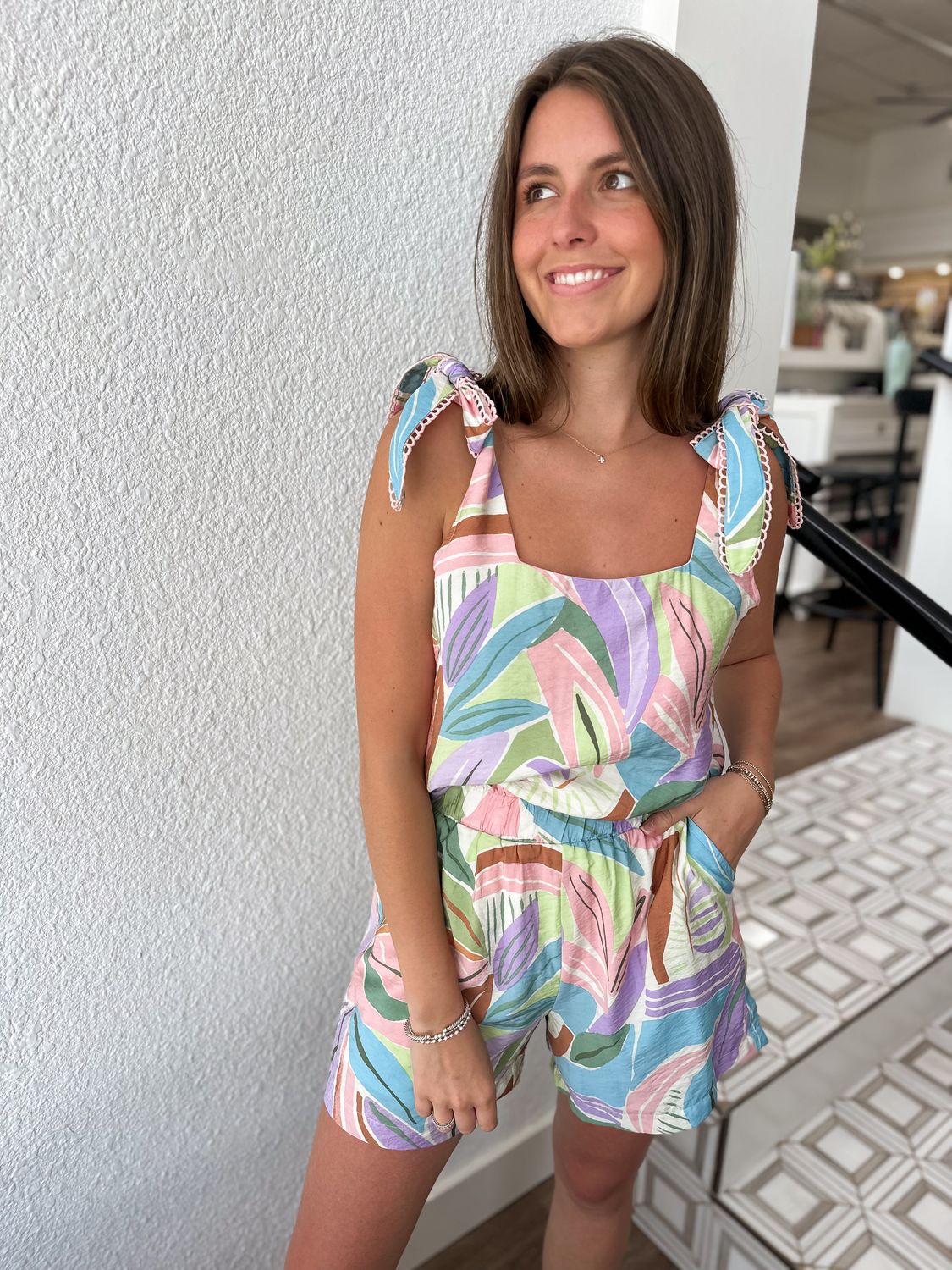 Painted Tropic Top