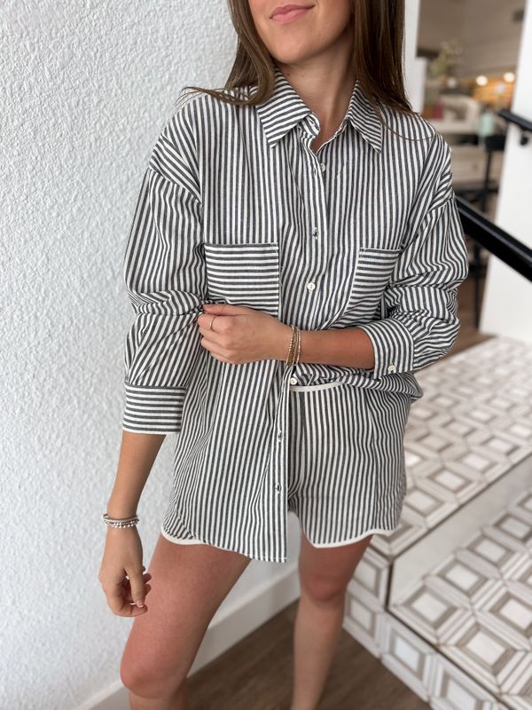 Mercer Stripe Top