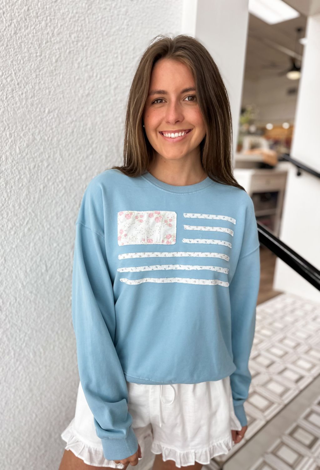 Pastel Patriot Pullover