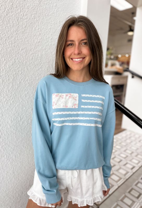 Pastel Patriot Pullover