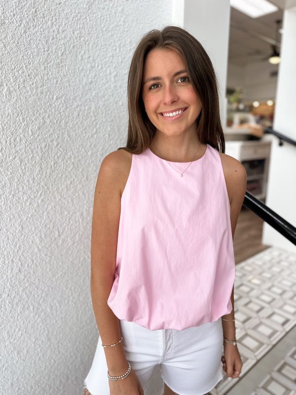 Pink Billow Top