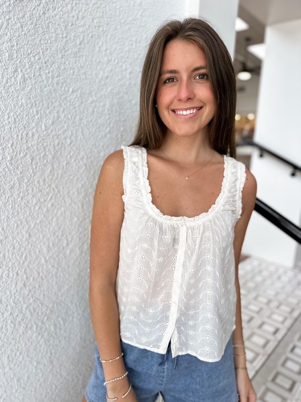 Leticia Gardenia Top