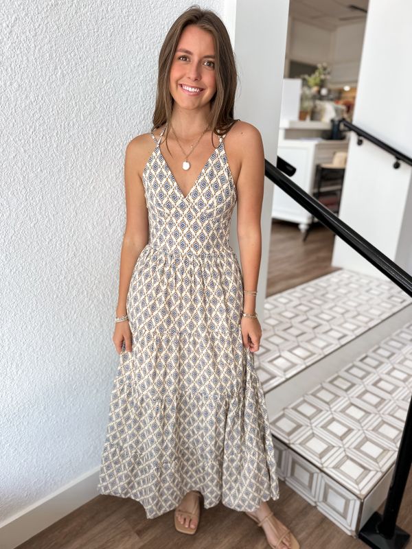 Camel Majorca Maxi Dress