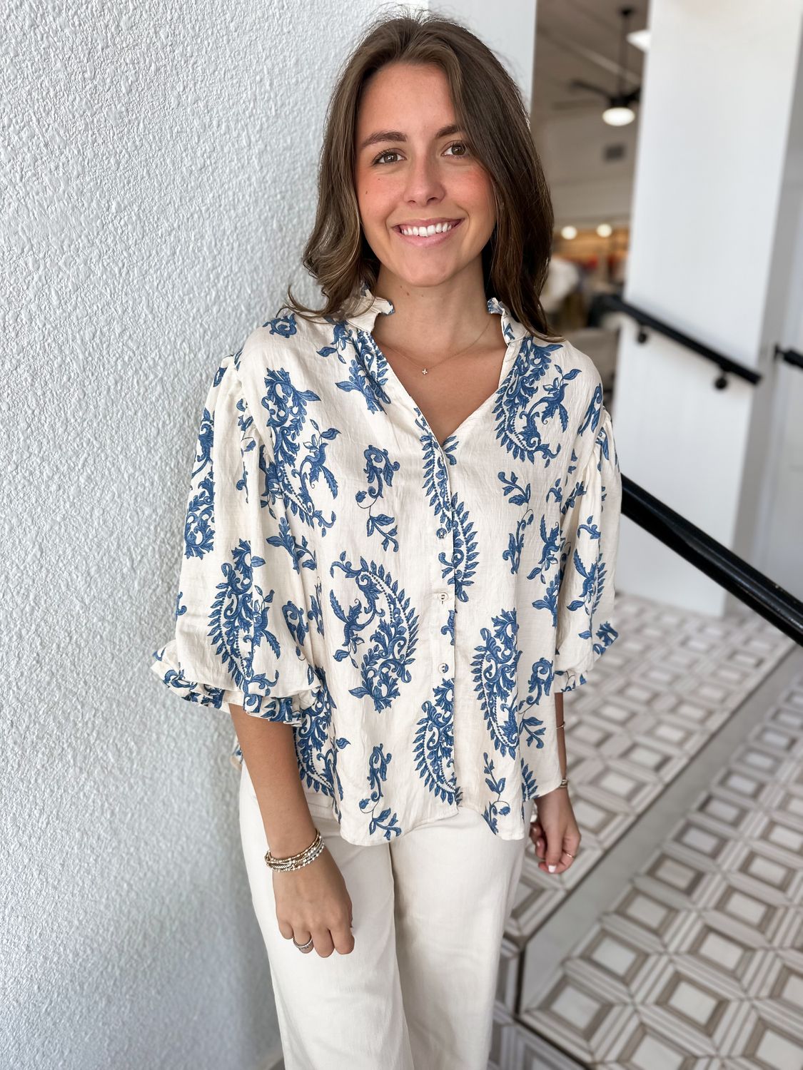 Blue Botanic Top