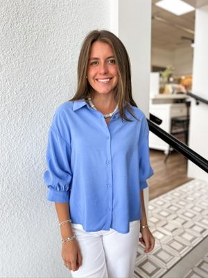 Blue Bellamy Top