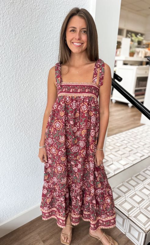 Vale Floral Maxi Dress