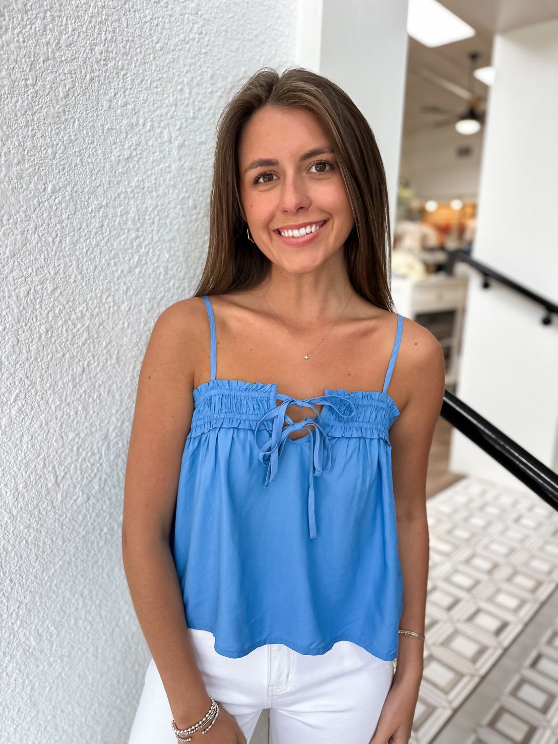 Blue Jasper Atlas Top