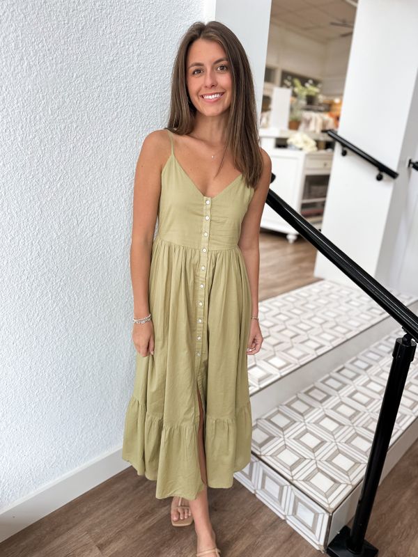 Green Cedar Wilcox Dress