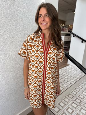 Portico Puff Sleeve Dress