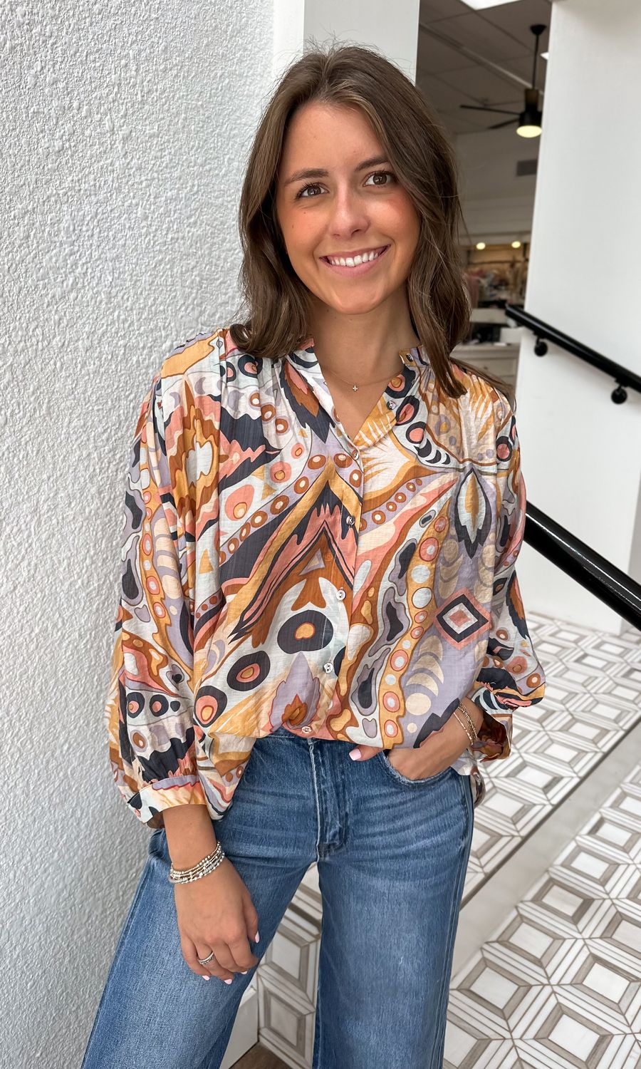 Mint Marisol Top