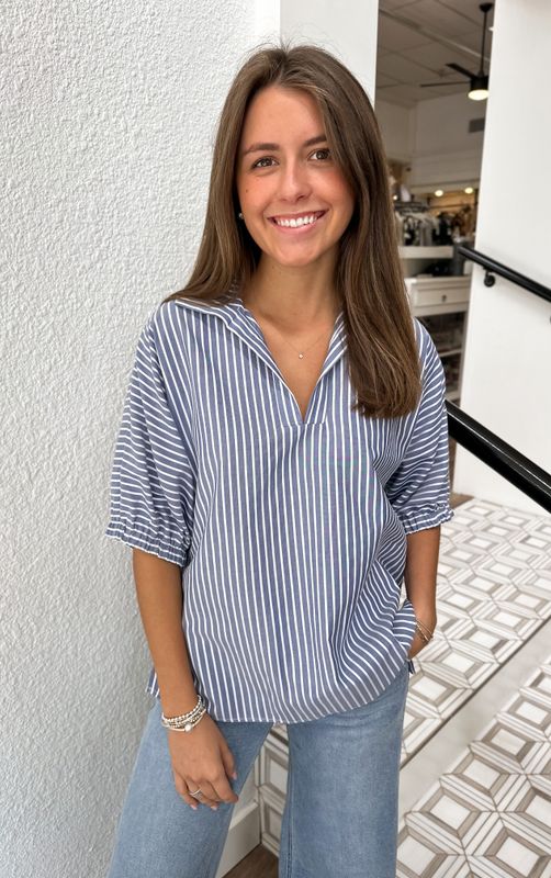 Sloane Stripe Top