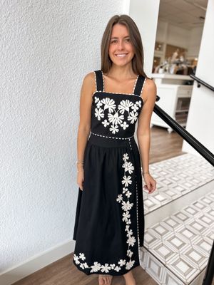 Vivia Embroidered Skirt Set