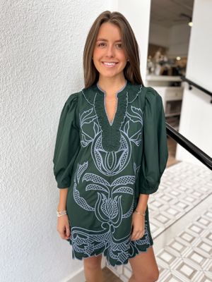 Naomi Embroidered Dress