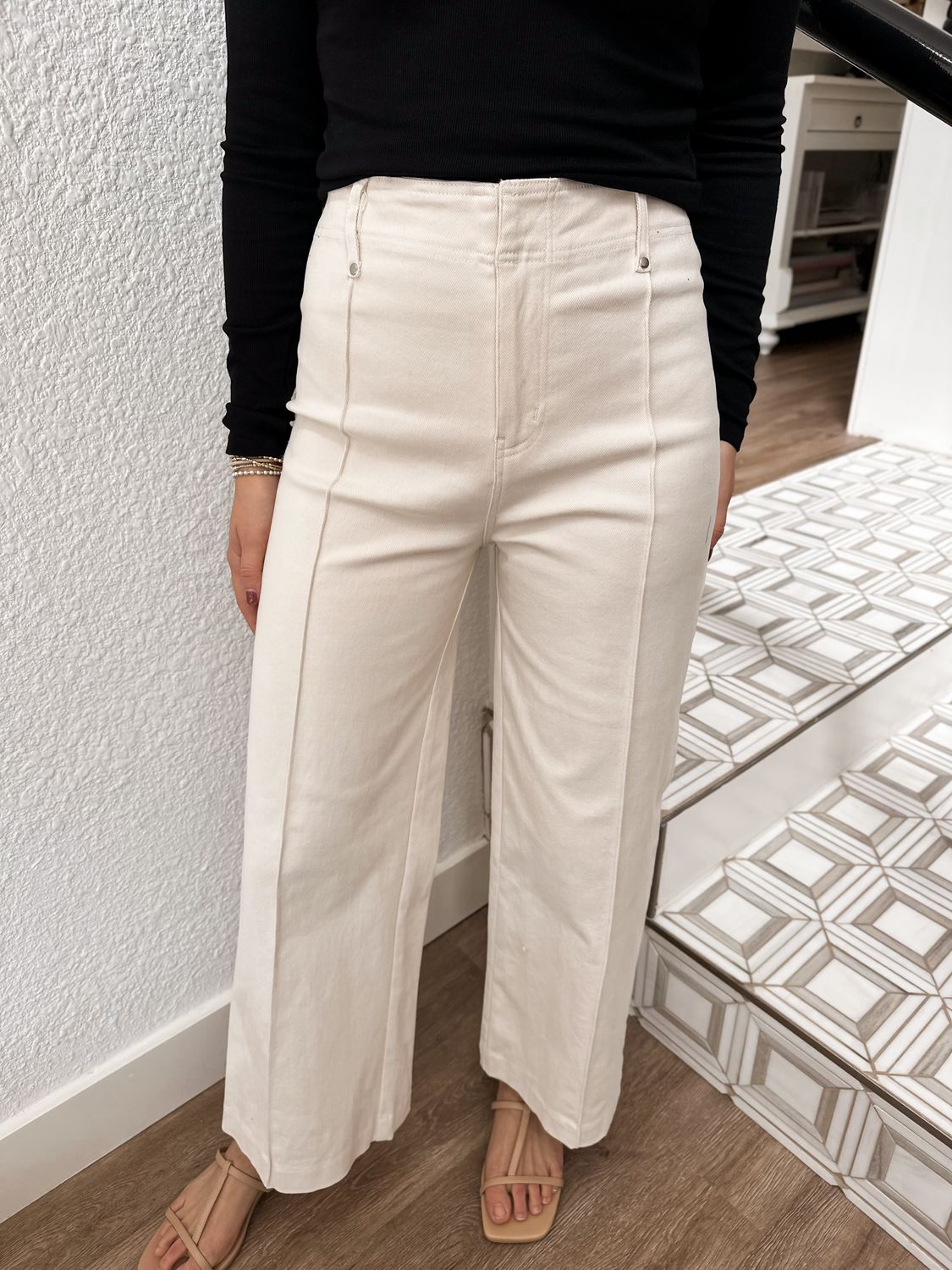 Ecru Seam Pant