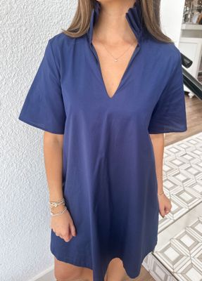 Navy Olivia Dress