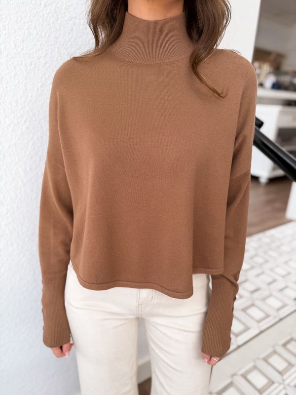 Winnie Camel Sweater