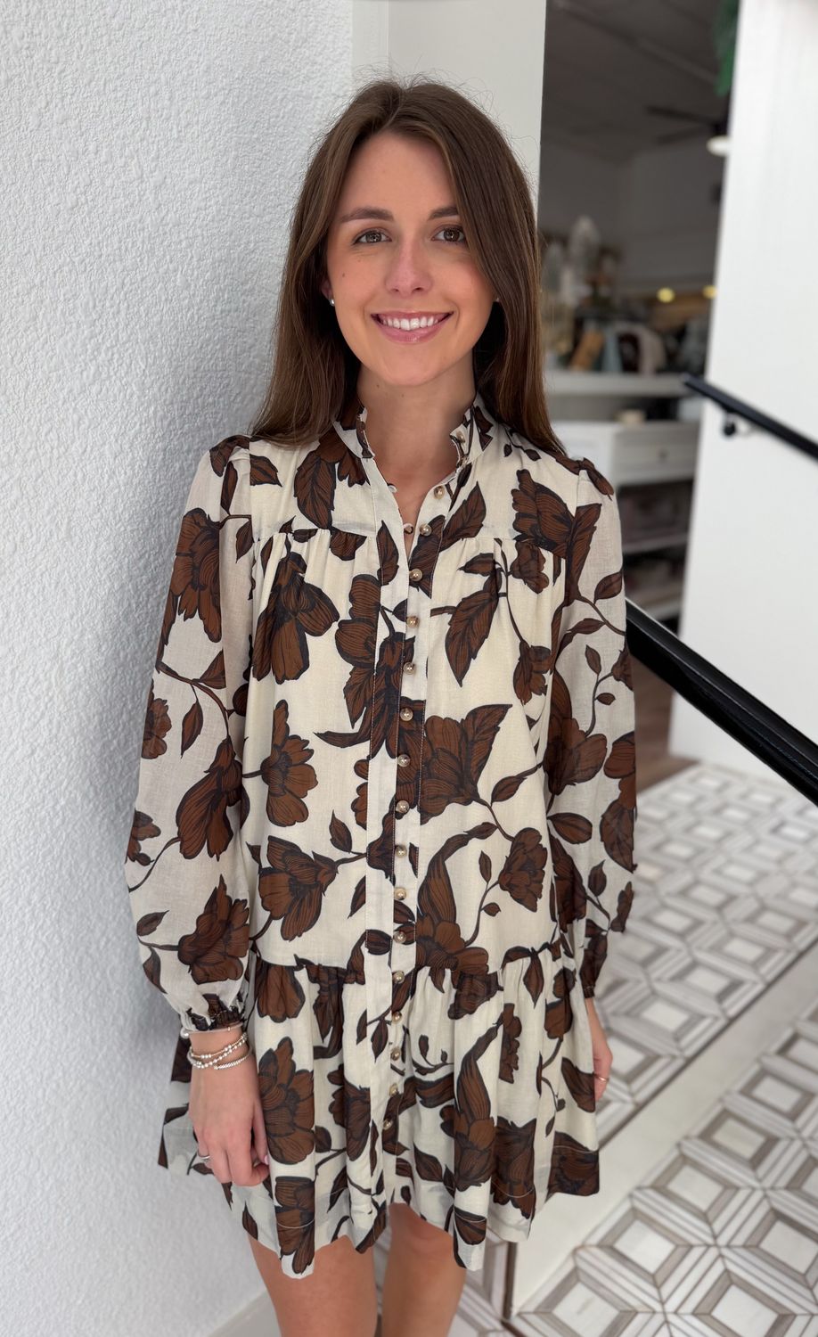 Sharon Long Sleeve Dress