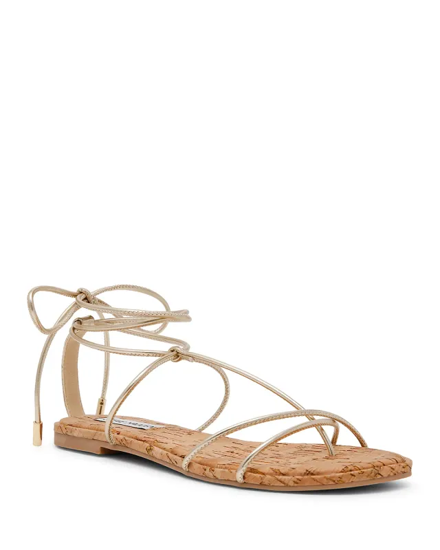 Steve Madden Myrtle Sandal in Gold