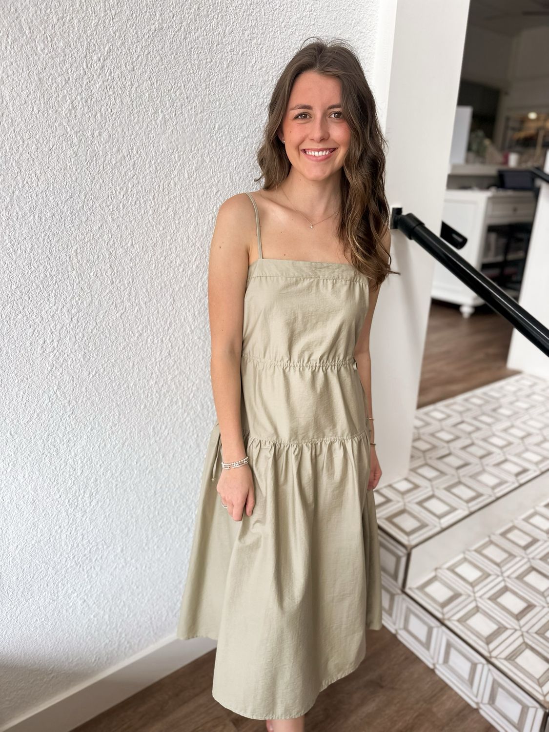 Sienna Drawstring Dress