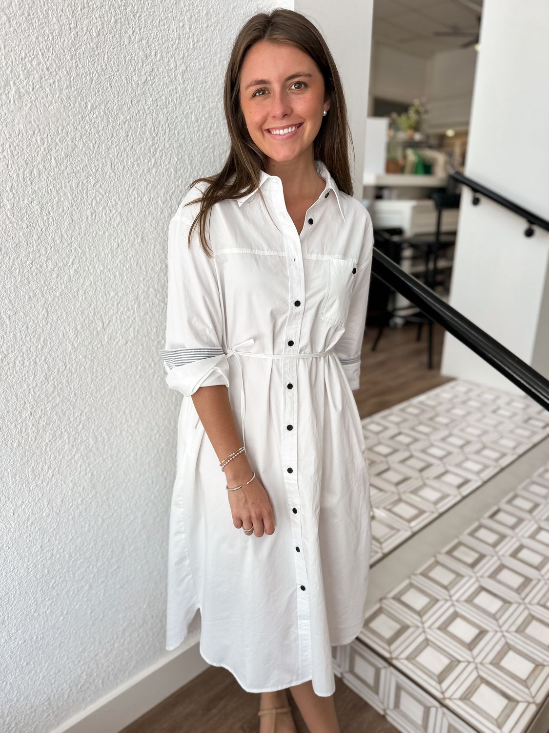 Drift Line Midi Dress