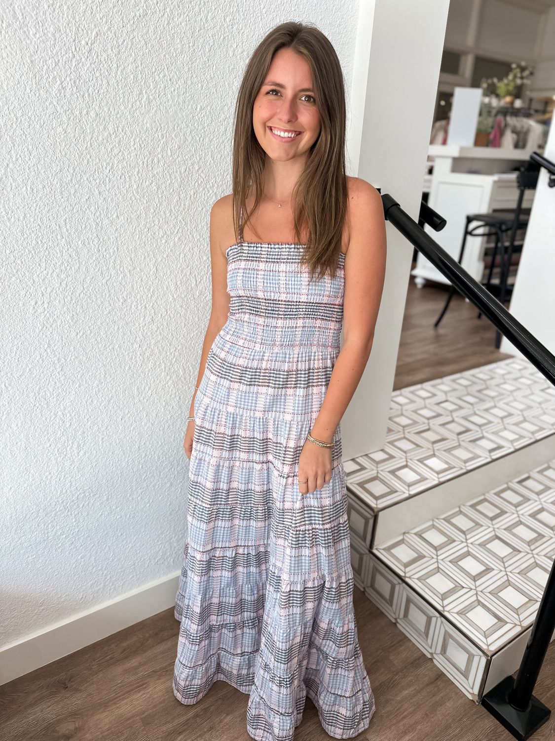 Bleu Clair Maxi Dress