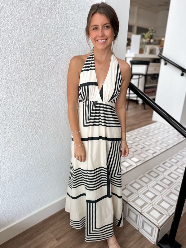 Monaco Stripe Maxi