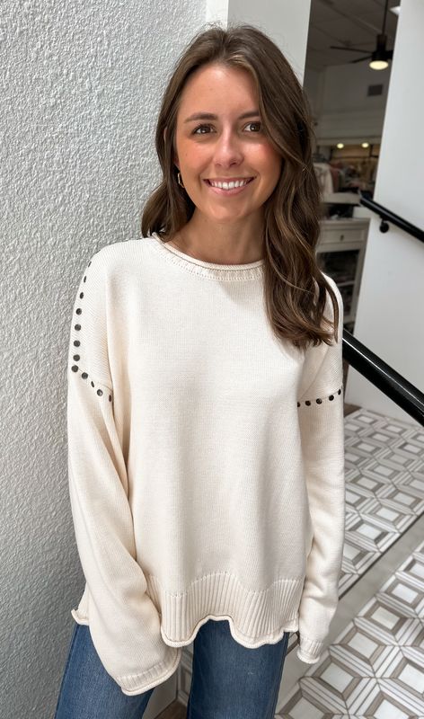 Porter Studded Sweater
