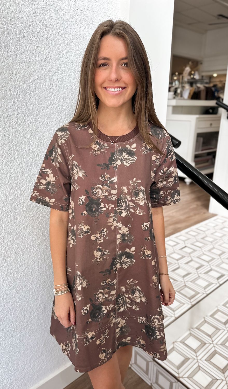 Tobacco Field Mini Dress