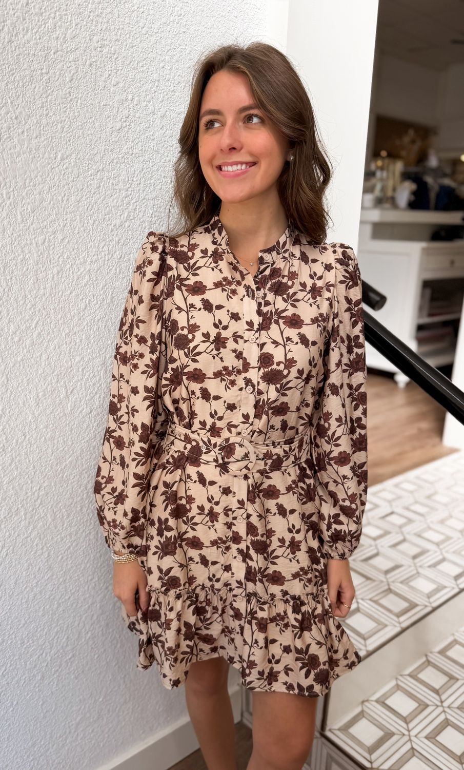 TCEC Bryn Floral Mini Dress