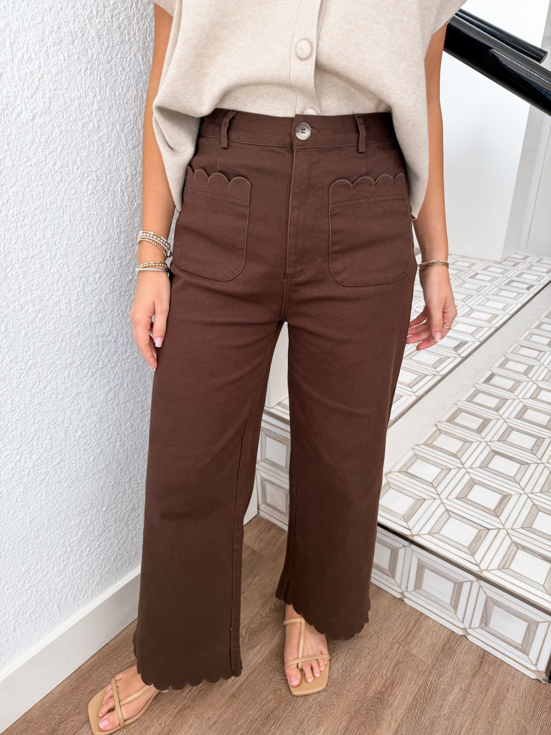 Rye Scallop Pant