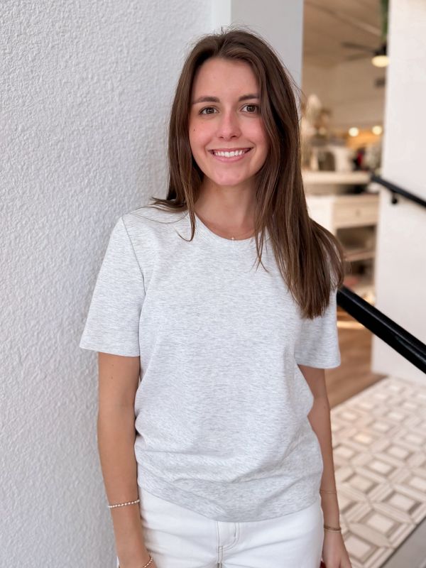 Heather Grey Anita Tee