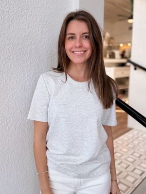 Heather Grey Anita Tee