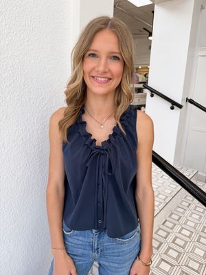 Hometown Gathered Top