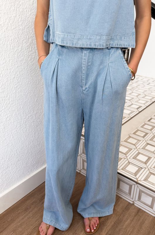 Its Pouring Chambray Pants