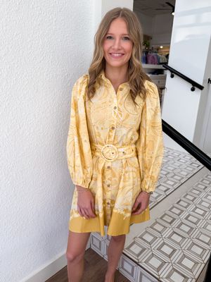 Golden Hour Mini Dress