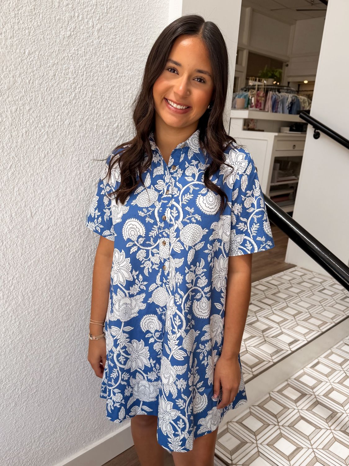 French Blue Juri Dress