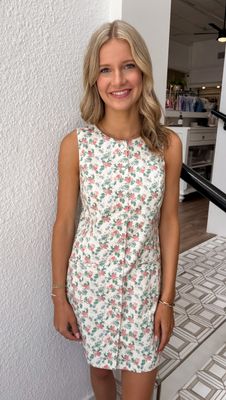 Virelle Floral Mini Dress
